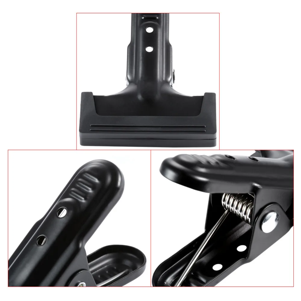 Neewer фотостудия 20 штук Сверхмощный зажим для фона зажимы с защитными резиновыми