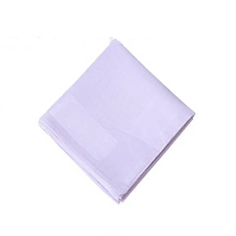 Solid Pure Color Handkerchief Cotton Women Plain Pocket Squares Hankies Gift For Girl Neck Hair Scarf Towel Soft 40*40cm 1 PC