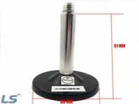 91mm length gps gnss magnetic pole base holder mounting 58x11 thread gnss antenna adapter