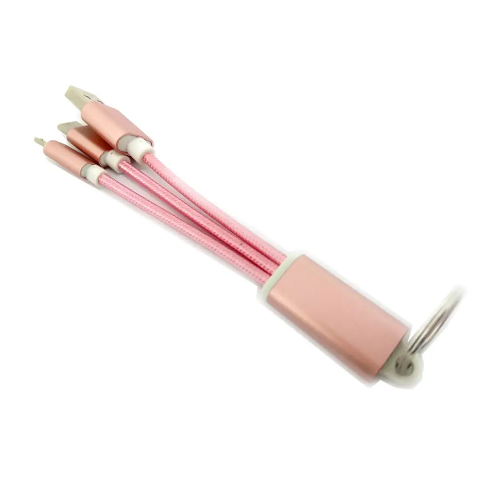 Универсальный USB кабель для передачи данных с брелоком 2 в 1|usb usb|usb inmicro usb |