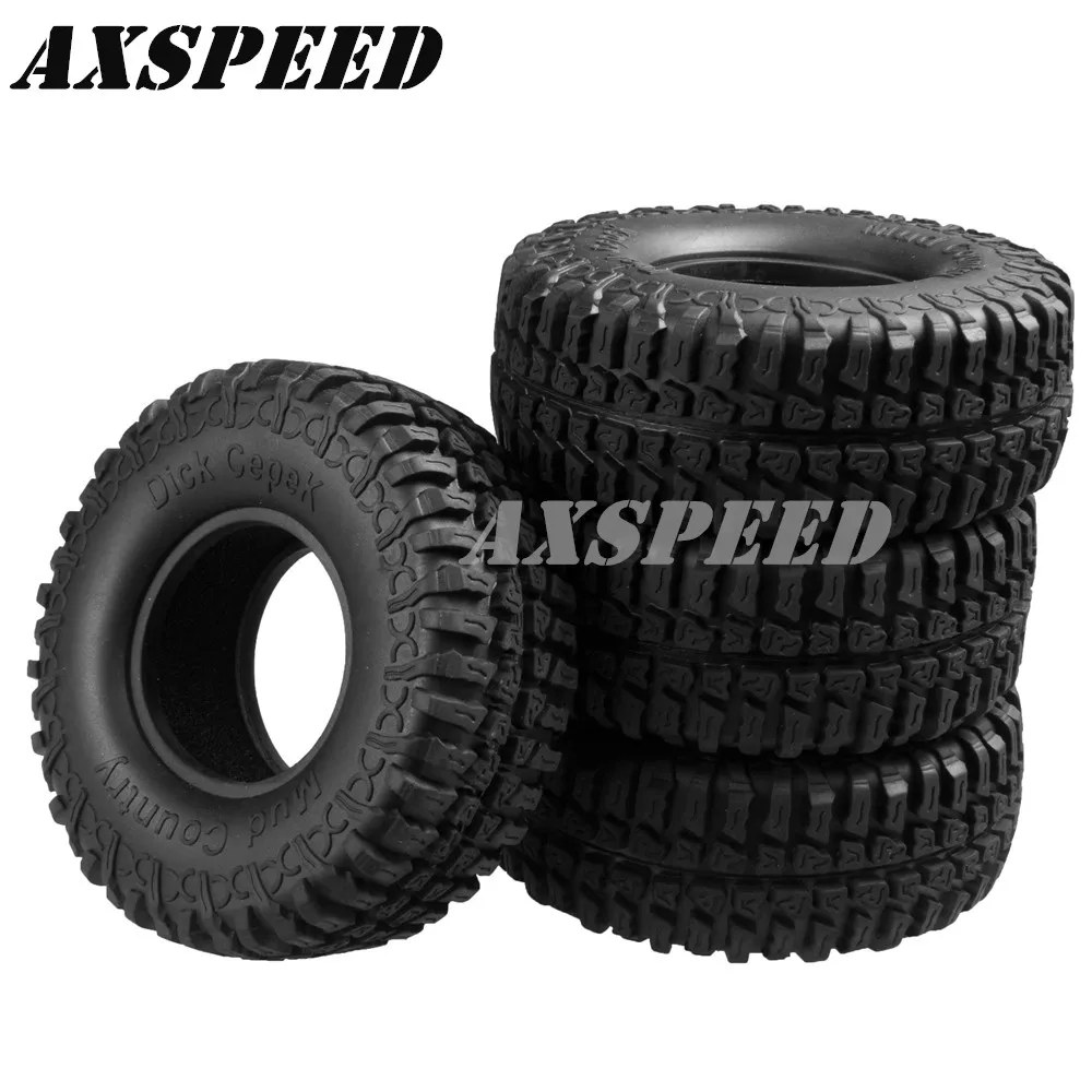 AXSPEED хорошего качества 100 мм Диаметр шин w/пена для RC 1/10 1 9 дюймов колёсные диски