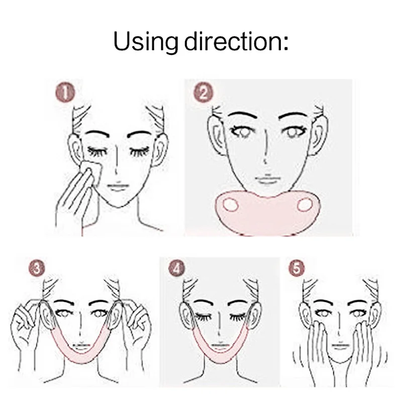 Горячая распродажа Женские V маски до подбородка для лица лифтинг похудения щеки