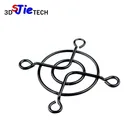 1 шт черный серебристый 40 Вентилятор Cooler излучающий вентилятор, корпус вентилятора, защитный кожух вентилятора держатель 40*40 мм для Anet 3D части принтера