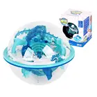 Шарик-лабиринт 3D Magic Intellect, 110 уровней, с мраморным рисунком