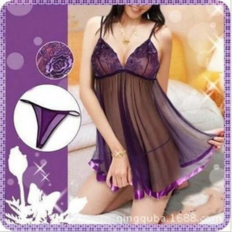 Модное женское сексуальное нижнее белье кружевное Сексуальное в стиле Babydoll