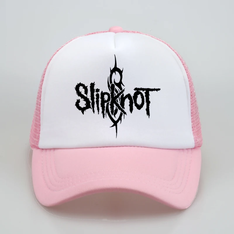 Slipknot, горячая Распродажа, мужские бейсболки, рок металлическая Кепка, мужская, панк, летняя, высокое качество, бейсболка, сетка, Кепка для водителя грузовика