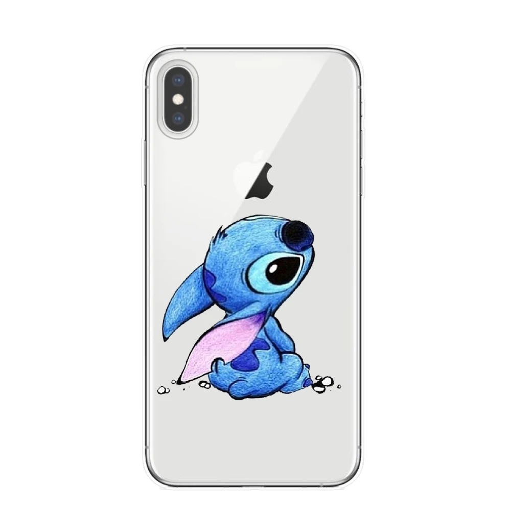 Чехол для телефона для iPhone 11 Pro XS Max мультяшный стежок чехол Мягкий силиконовый чехол s для iPhone X XR 8 7 6 6S Plus 5S SE чехол