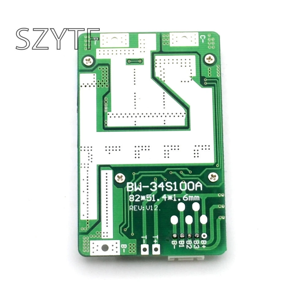 Новый 3S 100A литий ионный аккумулятор 18650 BMS PCM плата защиты батареи bms pcm с балансом