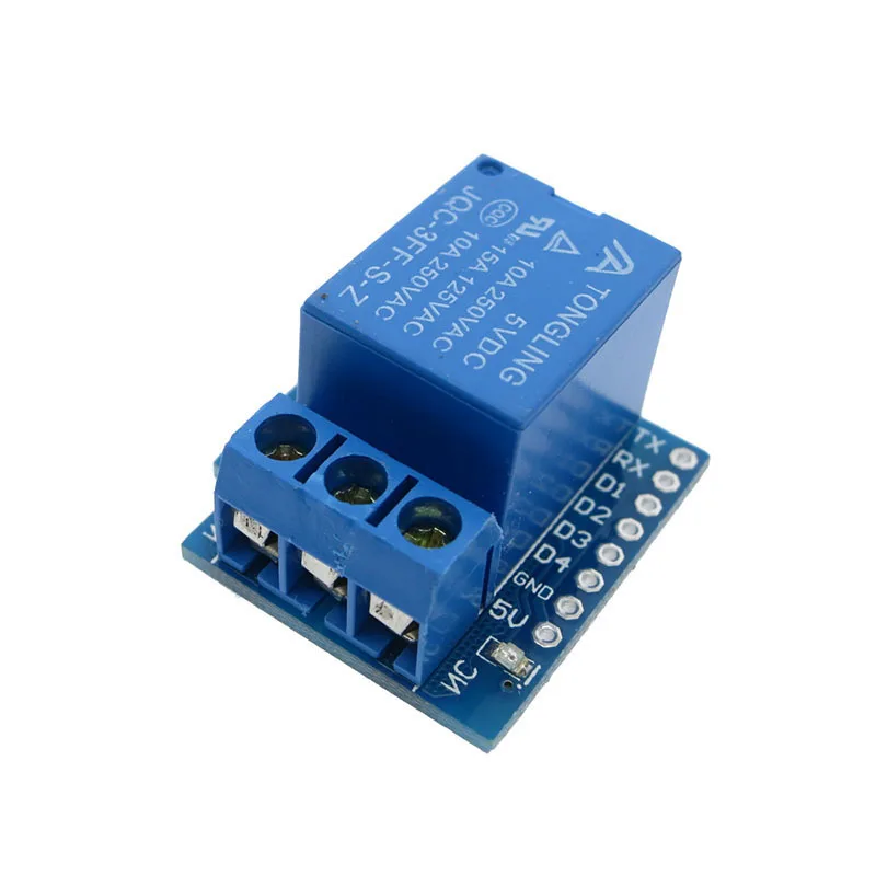 1 комплект Wemos D1 Мини Релейный Щит один канал релейный модуль для Arduino ESP8266