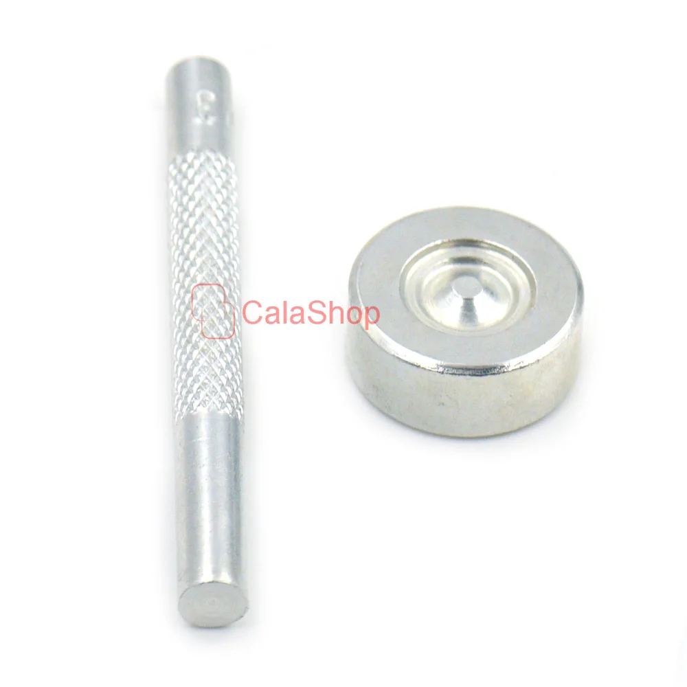 1 компл./лот инструмент для двойных куполообразных колпачков Заклепки Шпильки