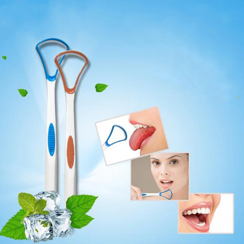 Новинка лидер продаж 2018 модный скребок для языка с защитой от неприятного