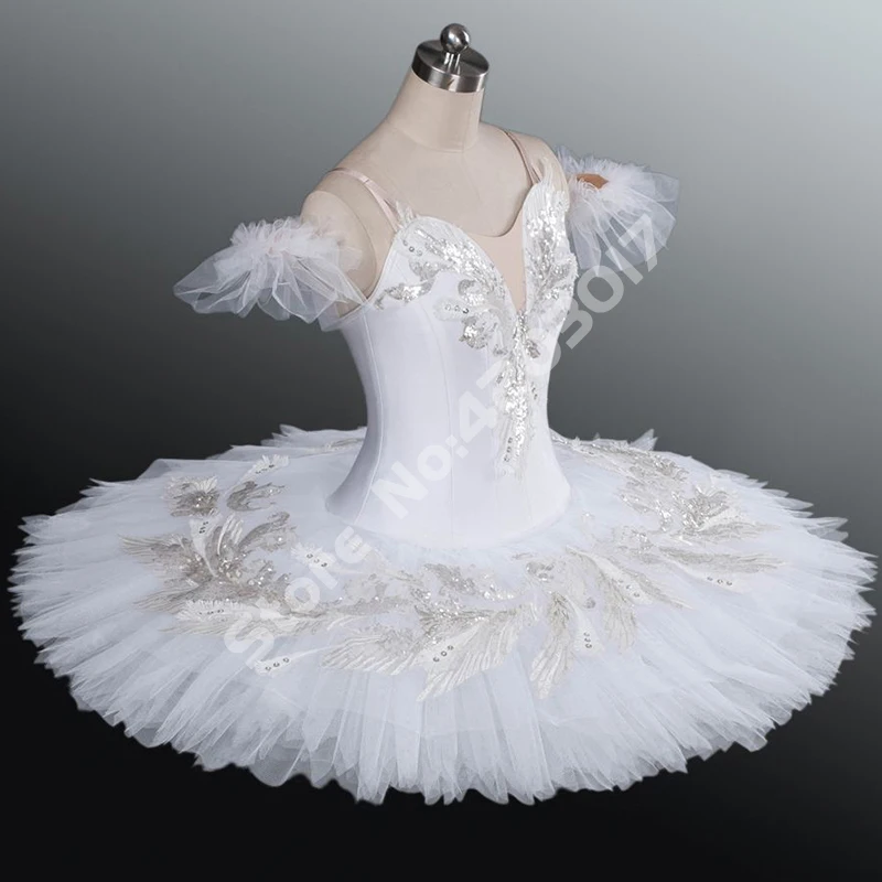Adult White Swan Dress Professional Ballet Tutus Girls Dance Costumes Performance Women Ballerina Dancewear B1157 | Тематическая