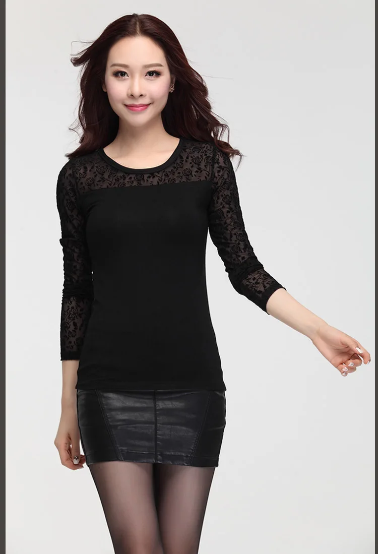Blusas Feminina Camisa блузка Женский Топ женские кружевные блузки рубашка ropa mujer Vetement Femme Chemise женская одежда размера плюс XXXL