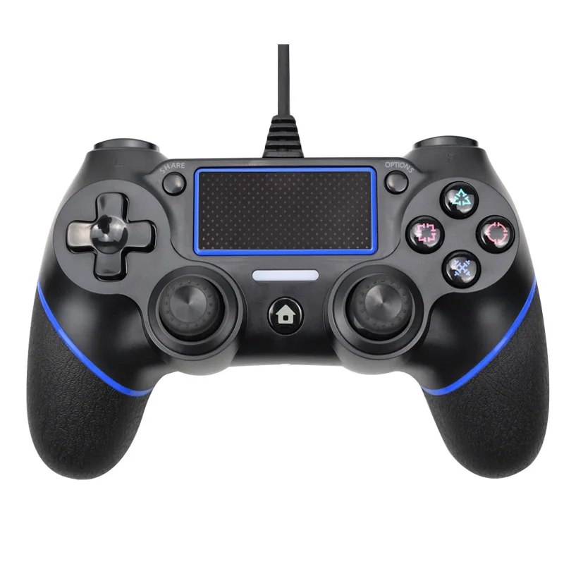 Проводной контроллер для PS4 консоли джойстик для playstation 4 для Dualshock 4 геймпад для PS3 PC Win7/8/10