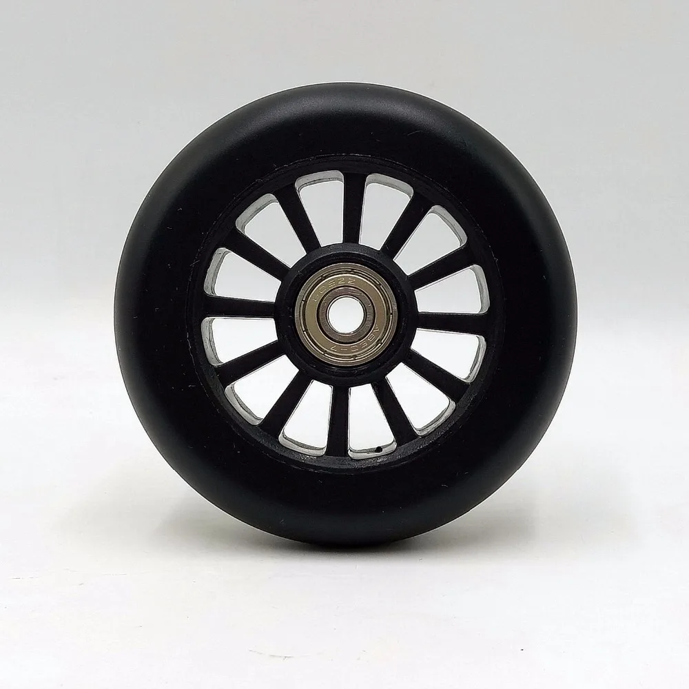 4 шт. коньки на колесах 100 мм с высокоэластичными износостойкими подшипниками из