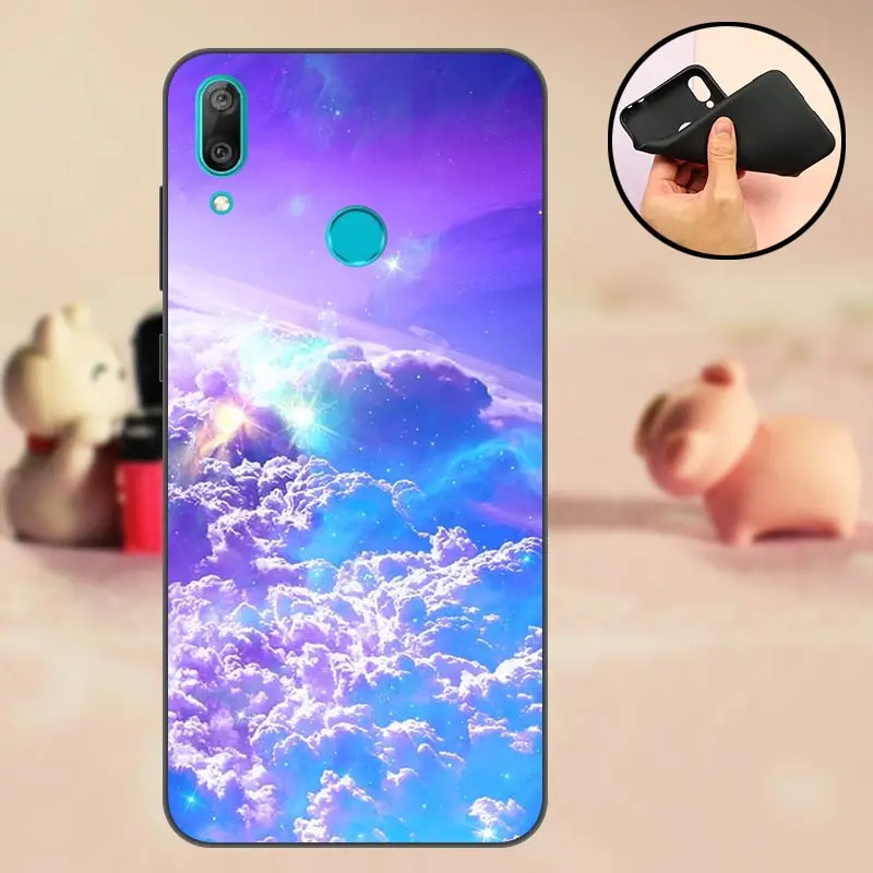 Для huawei Y7 чехол TPU задняя крышка для huawei Y7 Prime бампер силиконовый черный для huawei Y 7 Prime Y7Prime чехол сумка - Цвет: CSY