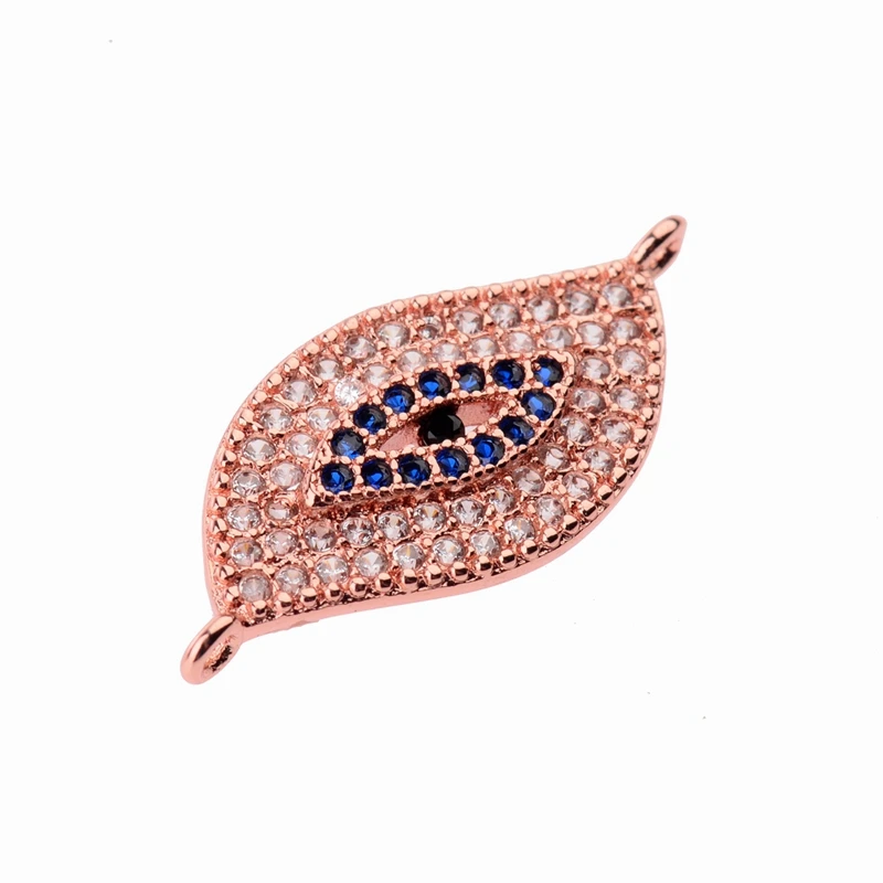 Новые полые циркониевые соединители сглаза сделай сам яркие сверкающие