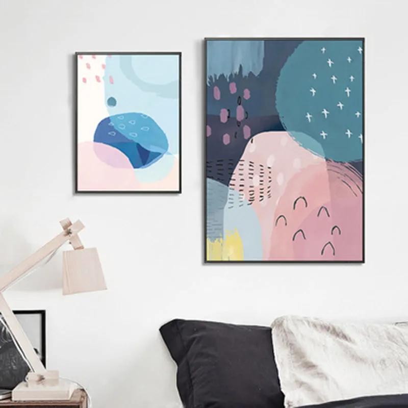 Raindrop Dark Couds Abstract Imagination Color Childhood Lovely Artistic Beauty Art Picture Canvas Posters for Home Decoration | Дом и сад