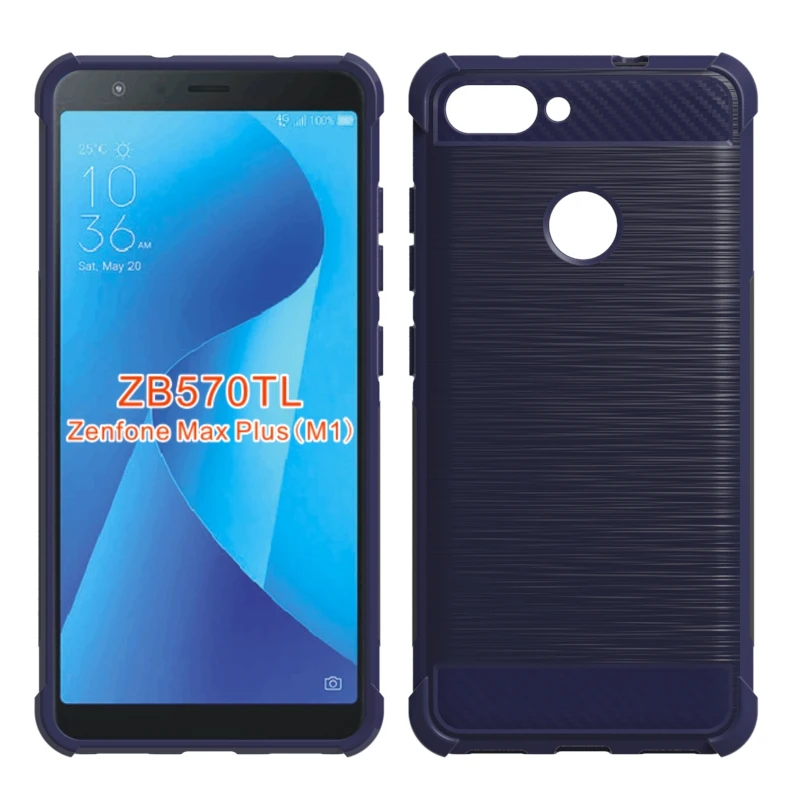 Модный мягкий силиконовый чехол gligle из ТПУ для Asus Zenfone Max Plus M1 ZB570TL защитный
