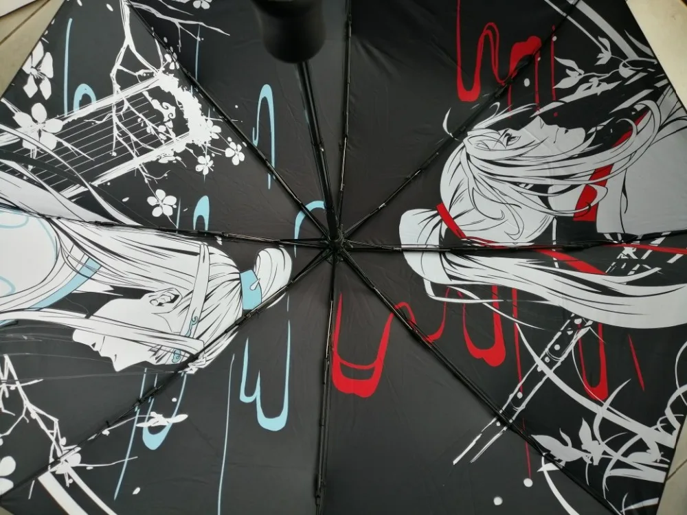 Ограниченное аниме Grandmaster of Demonic культивирование Lan Wangji Wei Wuxian BL зонт от солнца