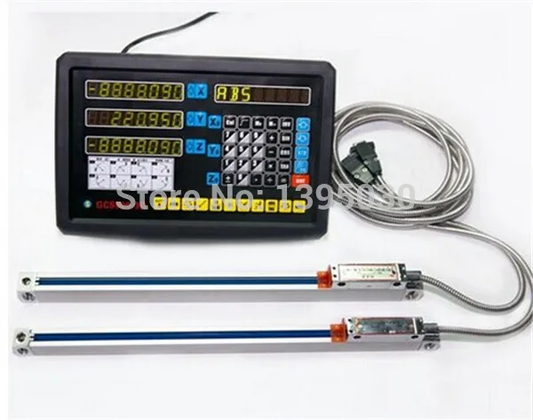Complete set milling lathe drill machine dro digital readout with linear scales | Инструменты