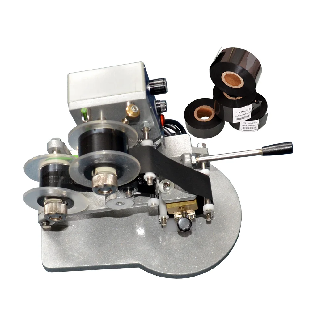 

Manual type stamping foil printer for Pharmacy,Food and Cosmetic Industry