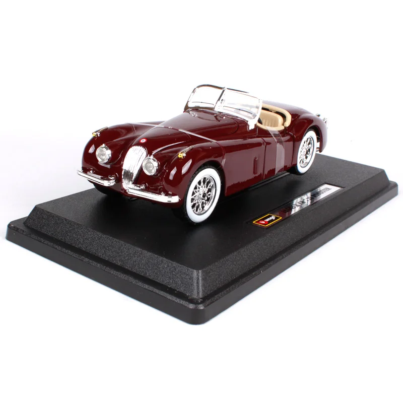 Модель автомобиля Bburago 1:24 JAGUAR XK 120 ROADSTER литой под давлением новинка в коробке