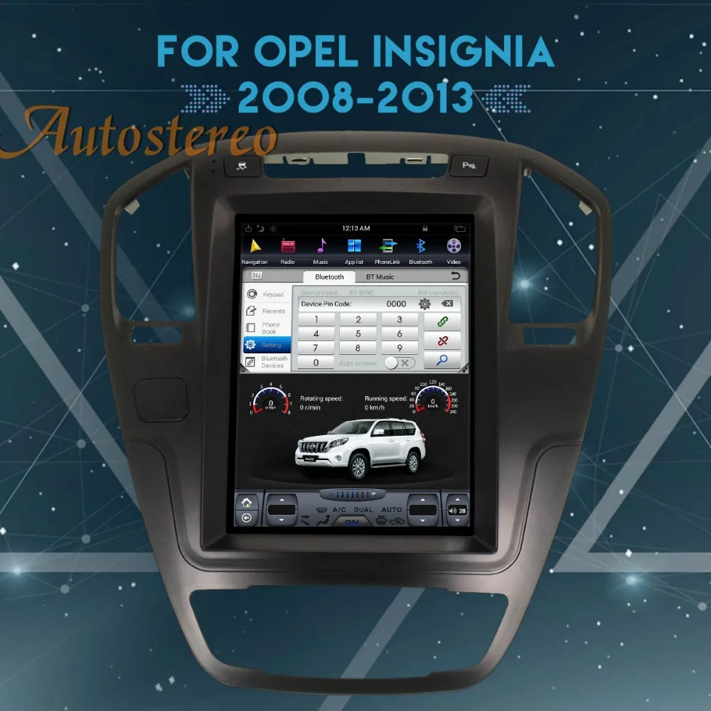 PX6 Android 8,1 4 Гб ОЗУ Тесла стиль автомобиля gps навигация для OPEL Insignia 2008-2013 мультимедиа Авто головное устройство с радио магнитофон