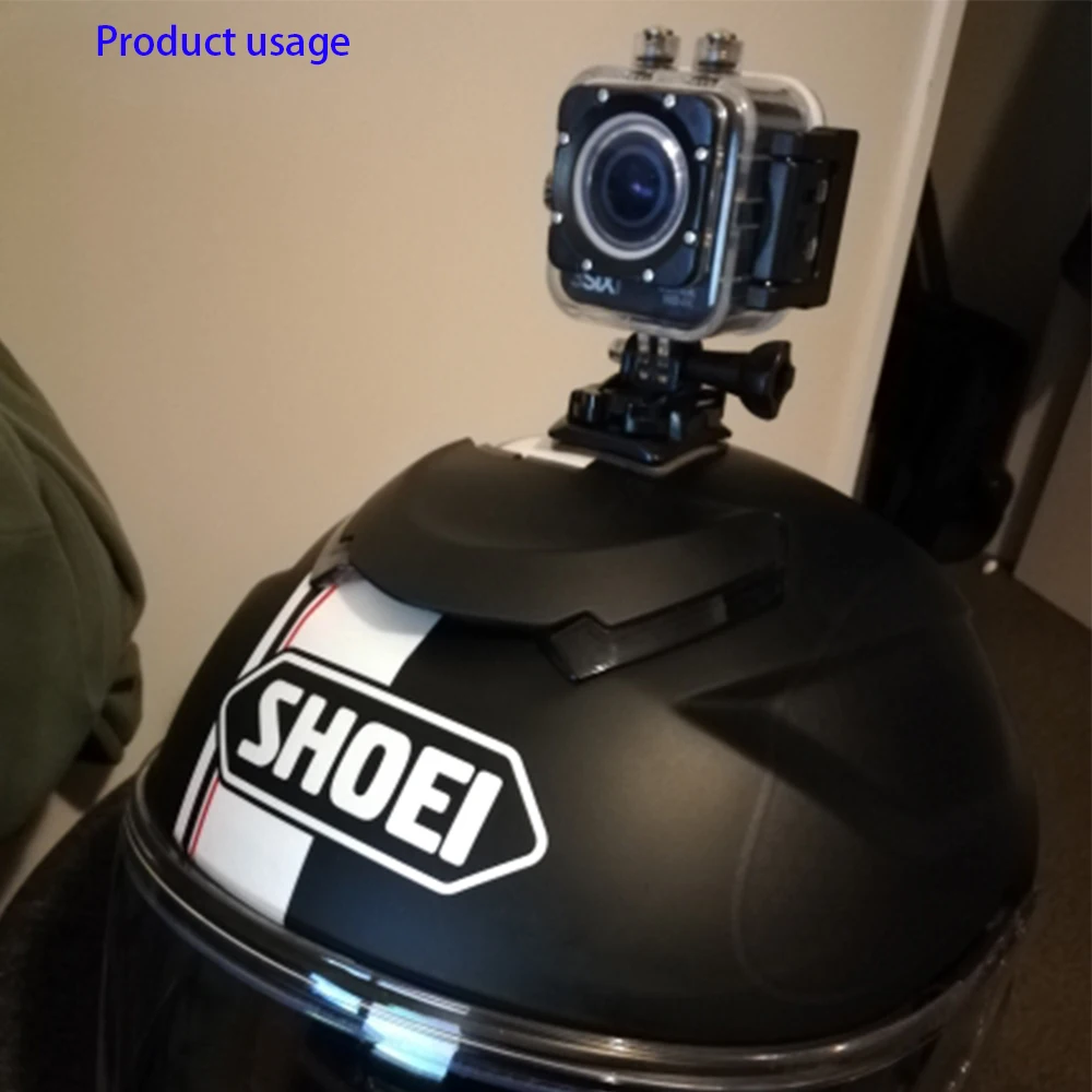 Go Pro аксессуары плоское изогнутое крепление клейкая накладка крепление для шлема для Go Pro 7 6 5 4 3 Sj4000 Sj8 Pro Yi 4 K DJI OSMO Экшн-камера