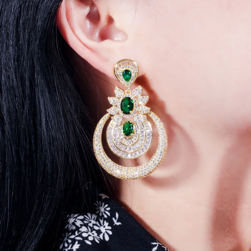 Женские серьги-капельки ThreeGraces в Африканском и нигерийском стиле роскошные