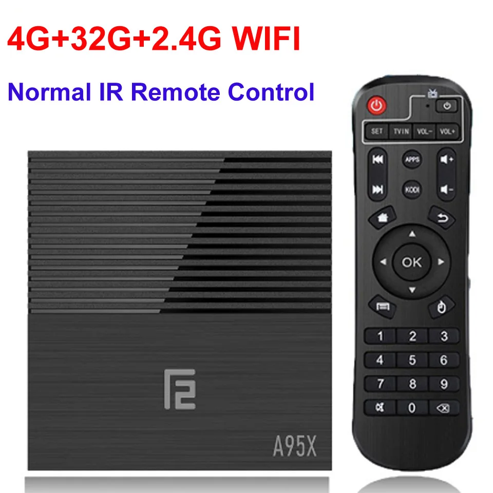 4G 32G WIFI2.4G Android tv BOX A95X F2 ТВ приставка Голосовое управление 4K 2,4G& 5G двухдиапазонный wifi Bluetooth LAN USB3.0 HDMI 4G 64G ТВ приставка Android 9,0 - Цвет: 4G 32G WIFI2.4G