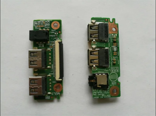 Оригинальная маленькая плата для D E L 3551 USB звуковая 2MV5N 02MV5N|Карты видео- и
