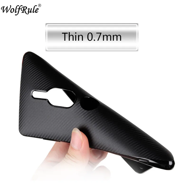 WolfRule Case sFor Sony Xperia XZ2 Premium Cover Luxury Full Protection Soft TPU Black For Fundas 5.8&quot |