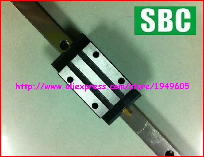 Корея SBC линейный направляющий квадратный подшипник скольжения SBG20SL большое