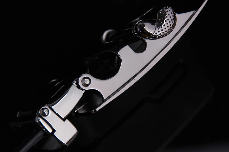 Мужской стальной ремень Cody Черный Модный деловой из искусственной кожи с