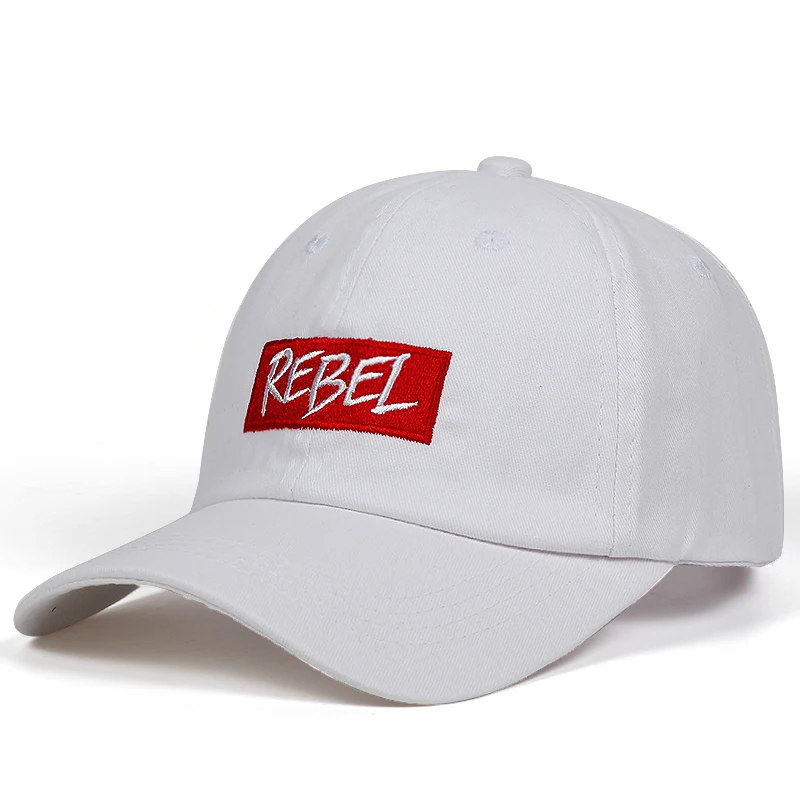 Бейсболка REBEL Fashion для мужчин и женщин модная летняя Кепка с вышивкой букв