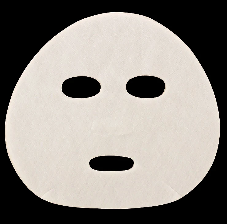 100 шт./лот сухая Водорастворимая коллагеновая маска невидимая одноразовая