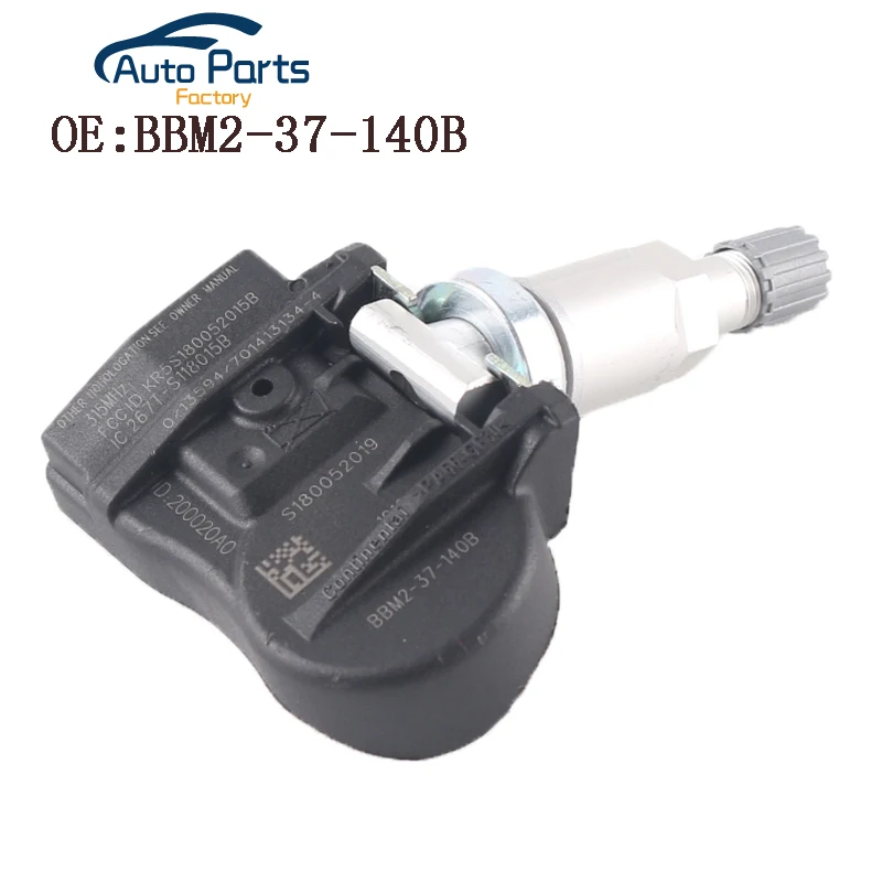 Новый датчик давления в шинах TPMS для Mazda RX8 CX7 CX9 MX5 BBM2 37 140B BBM237140B 315MHZ|Датчик шинах| |