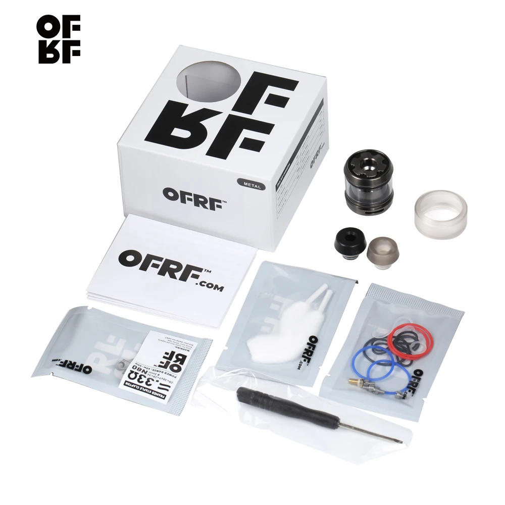 Оригинальный OFRF Gear RTA бак с одной катушкой ультра короткий воздушный проход
