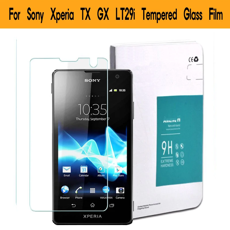 Закаленное стекло пленка для Sony Xperia T2 Ultra T4 ультра стеклянная T3 TX GX LT29i Защитная