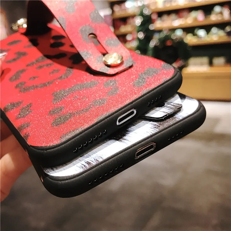Чехол для телефона с леопардовым принтом iphone XS Max XR X чехол 6 6s 7 8 plus задняя крышка