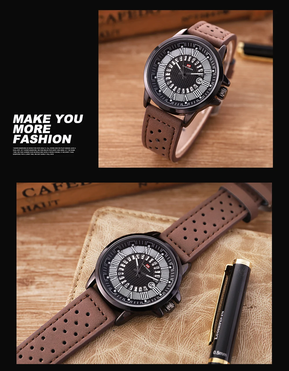 Rolex_watch VA VOOM модные часы мужские повседневные военные спортивные мужские часы Кварцевые аналоговые наручные часы Relogio Masculino