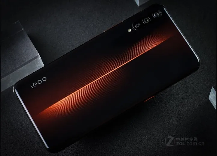 Официальный vivo celular iQOO мобильный телефон Android 9 Snapdragon 855 NFC type-C 4000mAh 44W быстрая зарядка крутой 4D игровой мобильный телефон