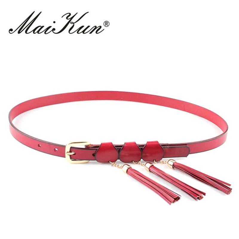 Maikun ремень женский западный стиль пояса для женщин люксовый бренд ремни