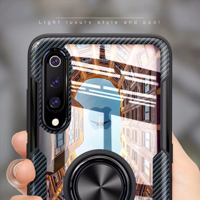 Кольцо 360 Полный протектор чехол на xiaomi mi 9 8 lite mi8 чехол сяоми ми 8 лайт ми 9 силиконовый чехол Xiaomi Redmi Note 7 редми нот 7 чехол