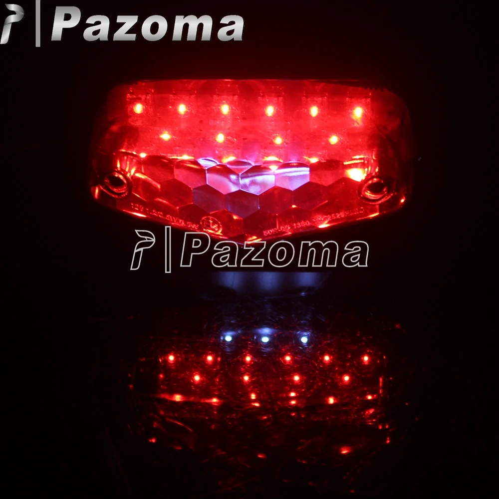 Задний стоп-сигнал EMARK 12 В светодиодный для мотоциклов Harley Bobber Chopper Custom Norton Honda Yamaha