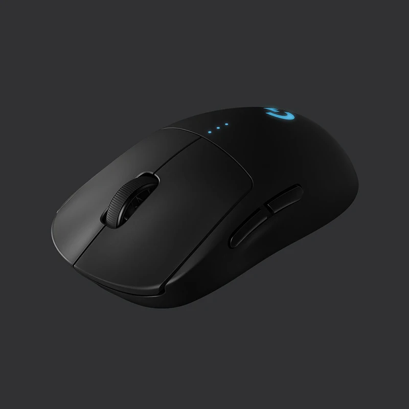 Беспроводная игровая мышь logitech G PRO RGB с двойным режимом датчиком HERO 16 K dpi LIGHTSPEED Laser
