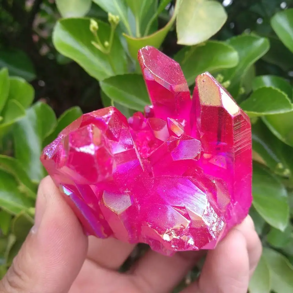 110 г цвет гальваническое покрытие кластер натуральные кристаллы сбор энергии