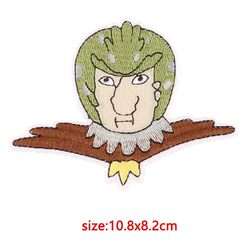 F-P0028 DIY Rick And накладки Morty железные нашивки для одежды Аниме заплатка для одежды полосы Аппликации, нашивки bordados para la ropa - Цвет: F-P0028