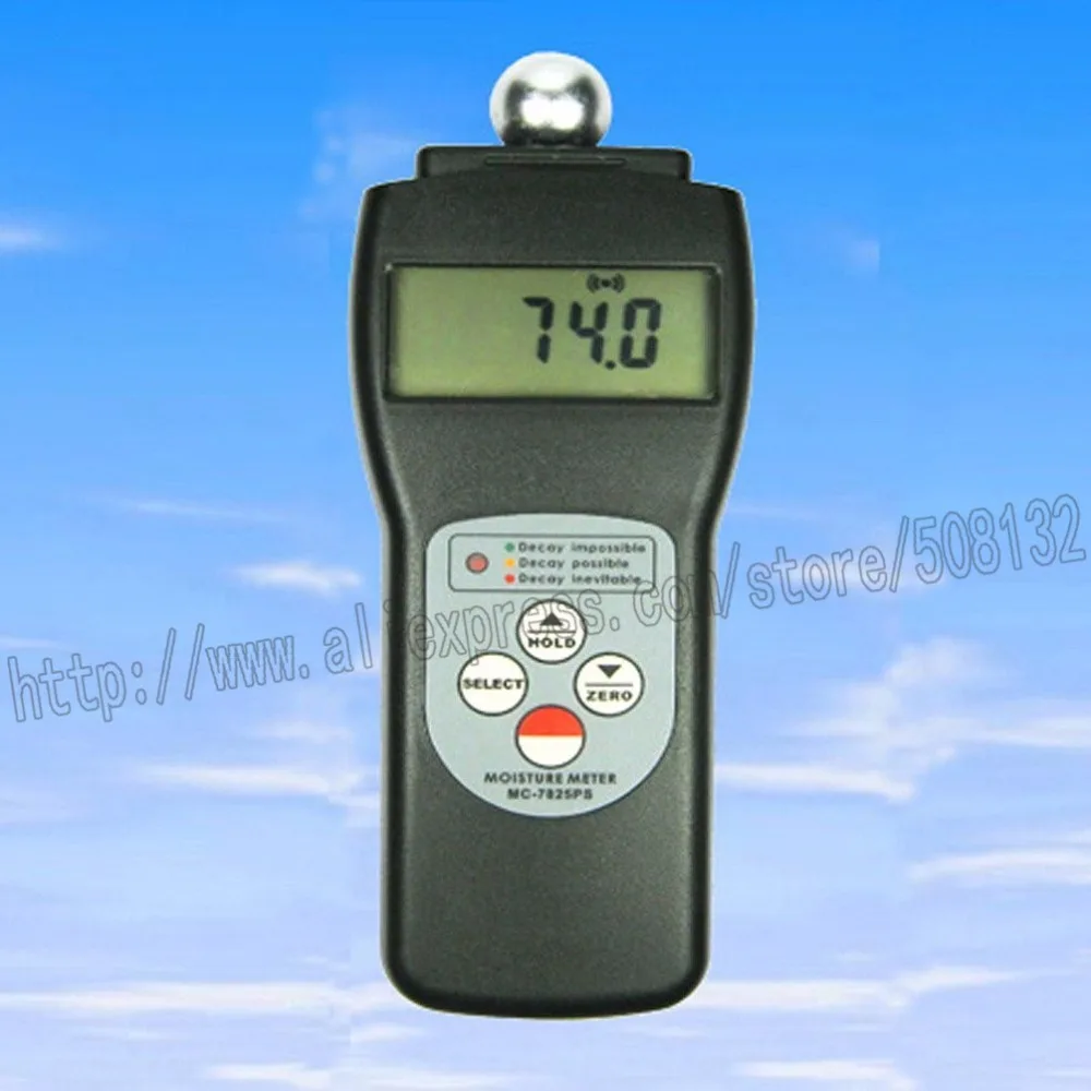 Landtek MC 7825F цифровой индукционный измеритель влажности пены с 0 до 200% измерением